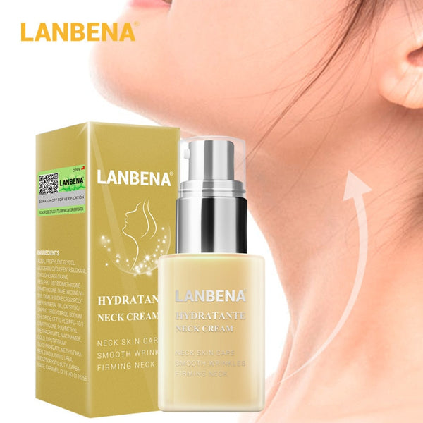 LANBENA Neck Cream Anti Wrinkle Firming Skin Neck Care Lifting Whitening Moisturizing Anti Aging Ageless Women Skincare TSLM1