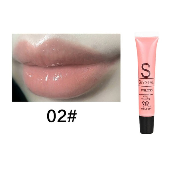 Moisturizing Glitter Liquid Lip Gloss Candy Color Long Lasting Lipstick Waterproof Lipstick Lip Batom Women Makeup Tools TSLM2