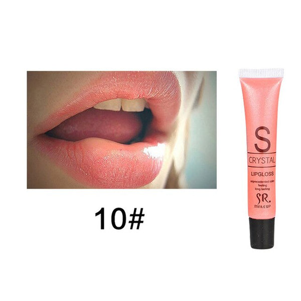 Moisturizing Glitter Liquid Lip Gloss Candy Color Long Lasting Lipstick Waterproof Lipstick Lip Batom Women Makeup Tools TSLM2