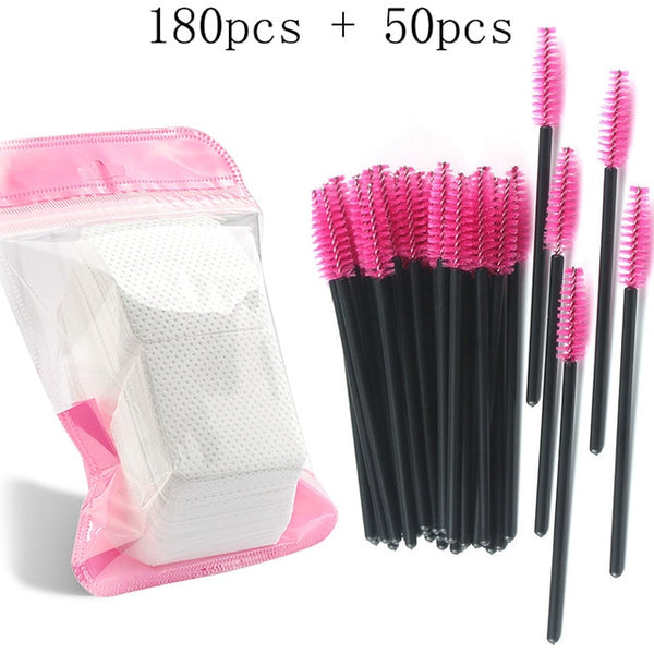 HMQ Disposable Silicone Gel Eyelash Brush Comb Mascara Wands Eye Lashes Extension Tool Professional Beauty Makeup Tool For Women