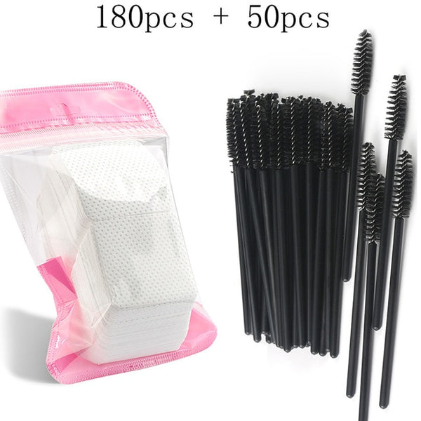 HMQ Disposable Silicone Gel Eyelash Brush Comb Mascara Wands Eye Lashes Extension Tool Professional Beauty Makeup Tool For Women