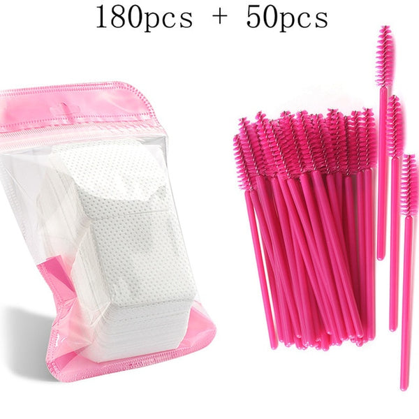 HMQ Disposable Silicone Gel Eyelash Brush Comb Mascara Wands Eye Lashes Extension Tool Professional Beauty Makeup Tool For Women