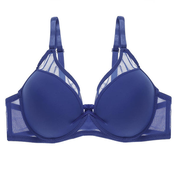 Lace Front Beauty Push Up Bra Women's Underwear Sexy Female Brassiere Lingerie Bralette for Women Lace Floral Back Closure Bras