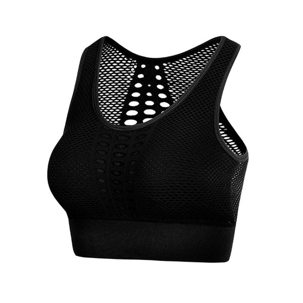 2020 New Women's High Impact Beautiful Back Bra Seamless Breathable Sports Yoga Running Fitness Underwear Female Sport Bras