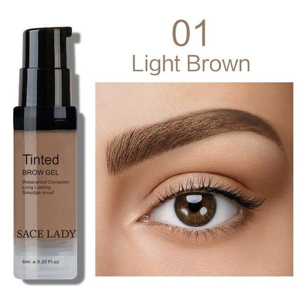 SACE LADY Eyebrow Dye Gel Waterproof Makeup Shadow For Eye Brow Wax Long Lasting Tint Shade Make Up Paint Pomade Cosmetic