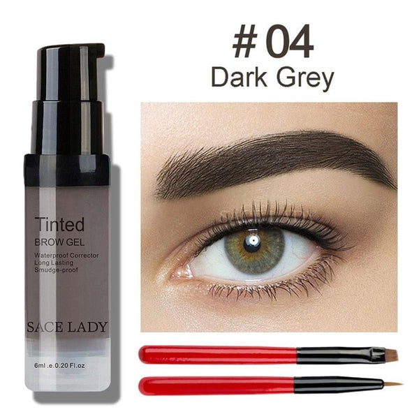 SACE LADY Eyebrow Dye Gel Waterproof Makeup Shadow For Eye Brow Wax Long Lasting Tint Shade Make Up Paint Pomade Cosmetic