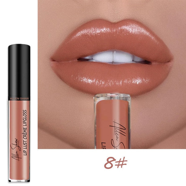 Sexy Women Lipstick Waterproof Long Lasting Moist Lip Gloss Vivid Colorful Lipgloss Women Makeup maquiagem