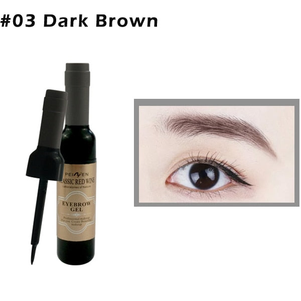 1Pcs Eyebrow Tattoo Gel Black Coffee Gray Peel Off Eye Brow Shadow Eyebrow Gel Cosmetics Makeup for Women High Pigmented Makeup