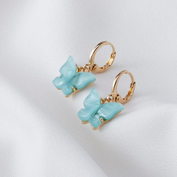 Cute Butterfly Earrings for Women Street Style Drop Earrings Korean Fashion Dangle Earrings Jewelry Gifts Oorbellen