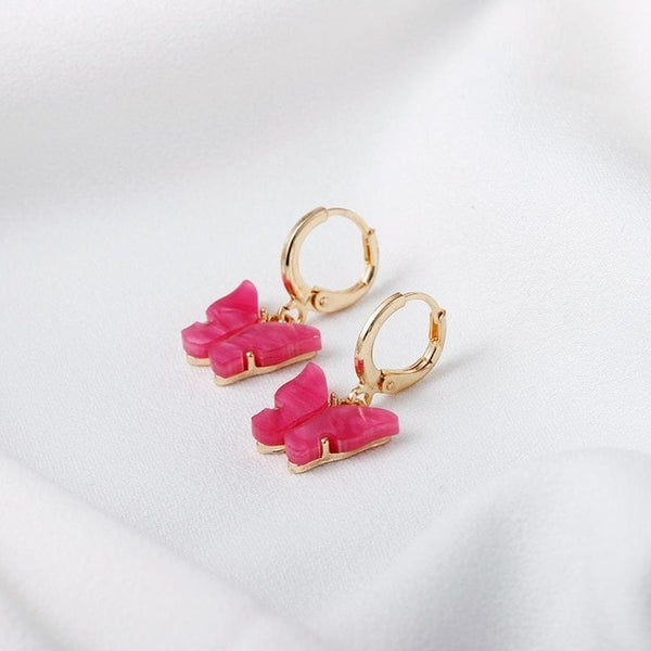 Cute Butterfly Earrings for Women Street Style Drop Earrings Korean Fashion Dangle Earrings Jewelry Gifts Oorbellen