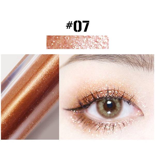 10 Color Diamond Eye Shadow Nude Metal Shimmer Glow Glitter Single Liquid Eyeshadow Makeup Pigment Accessorices Beauty Cosmetics