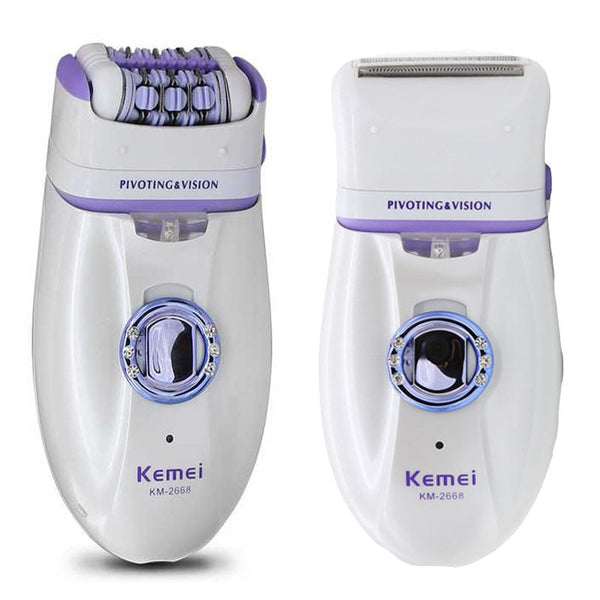 2 in 1 Women Electric Epilator hair removal female Shave Wool Device Knife Shaver Wool Shaving Lady's Shaver skin Care machine