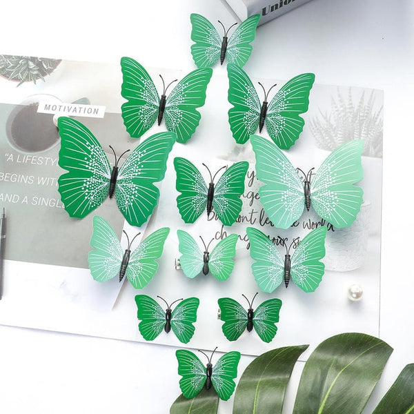 AWAYTR Handmade Simulation Butterfly Wedding Headwear Hairpins DIY Gift For Girl Beautiful Hair Clip Hair Decor Hair Accessories