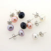 Beautiful 8-9mm White Akoya Pearl Necklace Earring 17.5