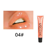 Moisturizing Glitter Liquid Lip Gloss Candy Color Long Lasting Lipstick Waterproof Lipstick Lip Batom Women Makeup Tools TSLM2