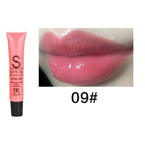 Moisturizing Glitter Liquid Lip Gloss Candy Color Long Lasting Lipstick Waterproof Lipstick Lip Batom Women Makeup Tools TSLM2