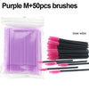 HMQ Disposable Silicone Gel Eyelash Brush Comb Mascara Wands Eye Lashes Extension Tool Professional Beauty Makeup Tool For Women