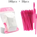 HMQ Disposable Silicone Gel Eyelash Brush Comb Mascara Wands Eye Lashes Extension Tool Professional Beauty Makeup Tool For Women