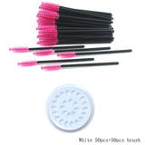 HMQ Disposable Silicone Gel Eyelash Brush Comb Mascara Wands Eye Lashes Extension Tool Professional Beauty Makeup Tool For Women