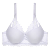 Lace Front Beauty Push Up Bra Women's Underwear Sexy Female Brassiere Lingerie Bralette for Women Lace Floral Back Closure Bras
