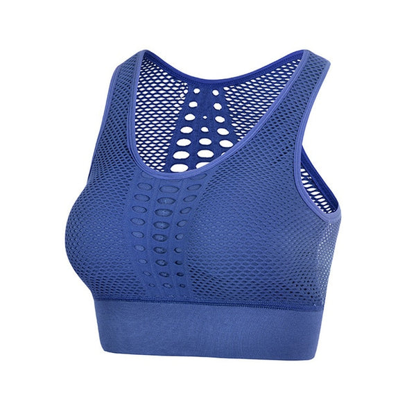 2020 New Women's High Impact Beautiful Back Bra Seamless Breathable Sports Yoga Running Fitness Underwear Female Sport Bras