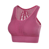 2020 New Women's High Impact Beautiful Back Bra Seamless Breathable Sports Yoga Running Fitness Underwear Female Sport Bras