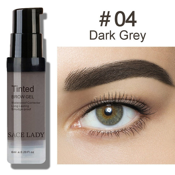 SACE LADY Eyebrow Dye Gel Waterproof Makeup Shadow For Eye Brow Wax Long Lasting Tint Shade Make Up Paint Pomade Cosmetic