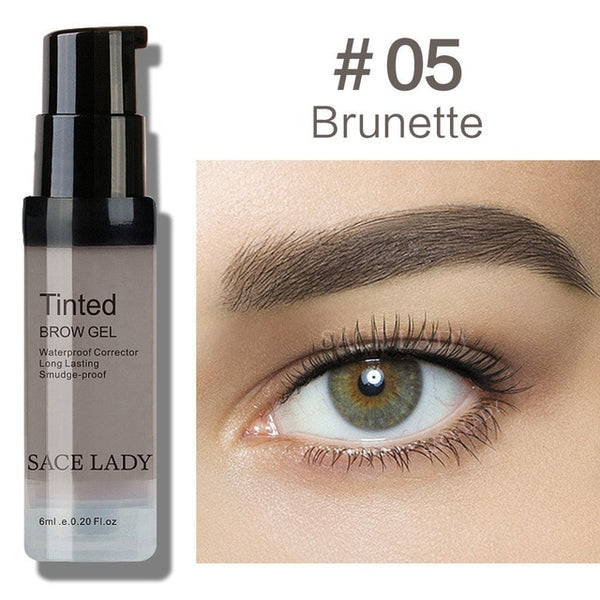 SACE LADY Eyebrow Dye Gel Waterproof Makeup Shadow For Eye Brow Wax Long Lasting Tint Shade Make Up Paint Pomade Cosmetic
