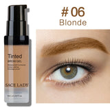 SACE LADY Eyebrow Dye Gel Waterproof Makeup Shadow For Eye Brow Wax Long Lasting Tint Shade Make Up Paint Pomade Cosmetic
