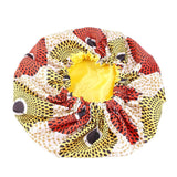 New Extra Large Satin Lined Bonnet Women Big Size Beauty Print Satin Silk Bonnet Sleep Night Cap Head Cover Bonnet Hat Wholesale