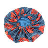 New Extra Large Satin Lined Bonnet Women Big Size Beauty Print Satin Silk Bonnet Sleep Night Cap Head Cover Bonnet Hat Wholesale