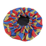 New Extra Large Satin Lined Bonnet Women Big Size Beauty Print Satin Silk Bonnet Sleep Night Cap Head Cover Bonnet Hat Wholesale