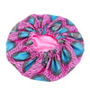 New Extra Large Satin Lined Bonnet Women Big Size Beauty Print Satin Silk Bonnet Sleep Night Cap Head Cover Bonnet Hat Wholesale