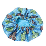 New Extra Large Satin Lined Bonnet Women Big Size Beauty Print Satin Silk Bonnet Sleep Night Cap Head Cover Bonnet Hat Wholesale