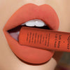 Qibest Brand Matte Nude Lipstick Lipkit Pigment Dark Red Black Long Lasting Waterproof Lip Gloss Lot Women Beauty Makeup