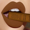 Qibest Brand Matte Nude Lipstick Lipkit Pigment Dark Red Black Long Lasting Waterproof Lip Gloss Lot Women Beauty Makeup