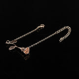 MQCHUN 3D Rose Necklace flower Custom Charm Necklace Final Rose Beauty and the Beast Jewelry Women Girls Party Gift dropshipping