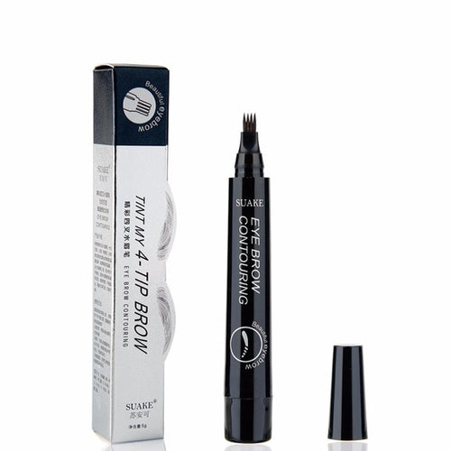 1Pcs Women Makeup Sketch Liquid Eyebrow Pencil Waterproof Brown Eye Brow Tattoo Dye Tint Pen Liner Long Lasting Eyebrow TSLM1