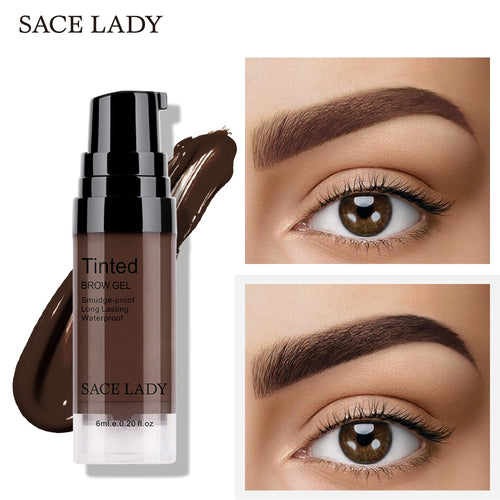 SACE LADY Eyebrow Dye Gel Waterproof Makeup Shadow For Eye Brow Wax Long Lasting Tint Shade Make Up Paint Pomade Cosmetic
