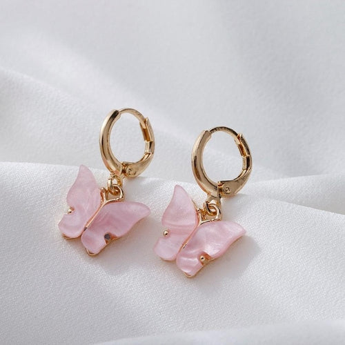 Cute Butterfly Earrings for Women Street Style Drop Earrings Korean Fashion Dangle Earrings Jewelry Gifts Oorbellen