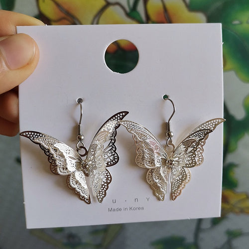 2020 Chinese Style Personality Vintage Beautiful Peacock Goldfish Dangle Earrings Fashion Temperament Ladies Jewelry Accessories