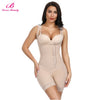 Lover Beauty Women Latex Shaper Waist Cincher Slimming Zipper Buckle Full Body Shaper Tummy Waist Control Bodysuits Shapewear